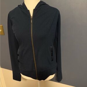 CABI Navy Blue Zip-Up Jacket